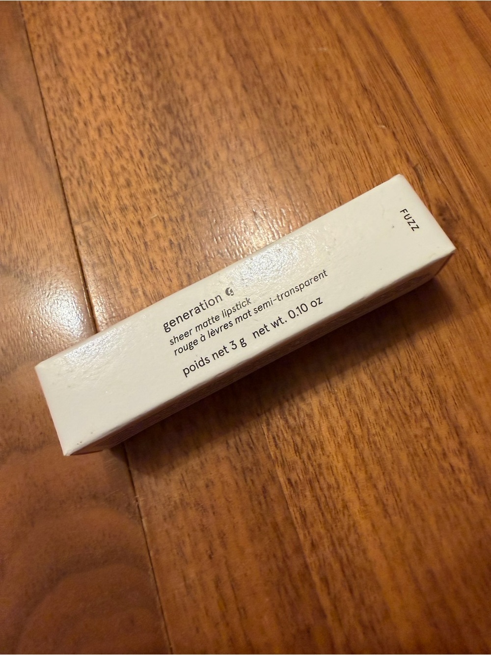 Sheer Matte Lipstick - White Packaging (Fuzz)